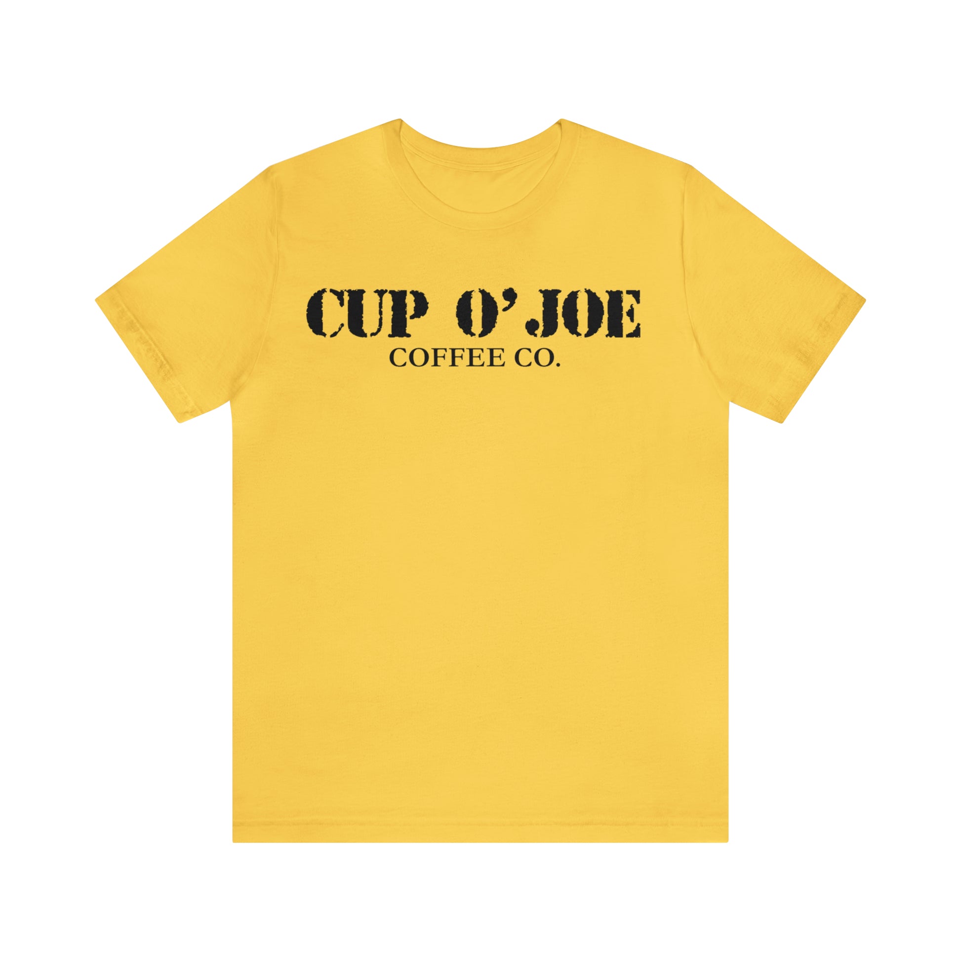 Cup O' Joe Coffee Co. Tee Yellow